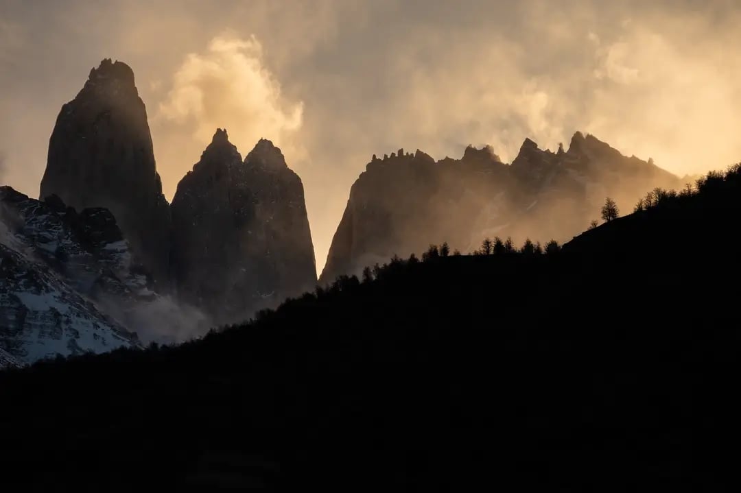 Winter in Torres del Paine