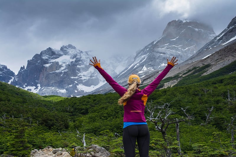 torres del paine hiking