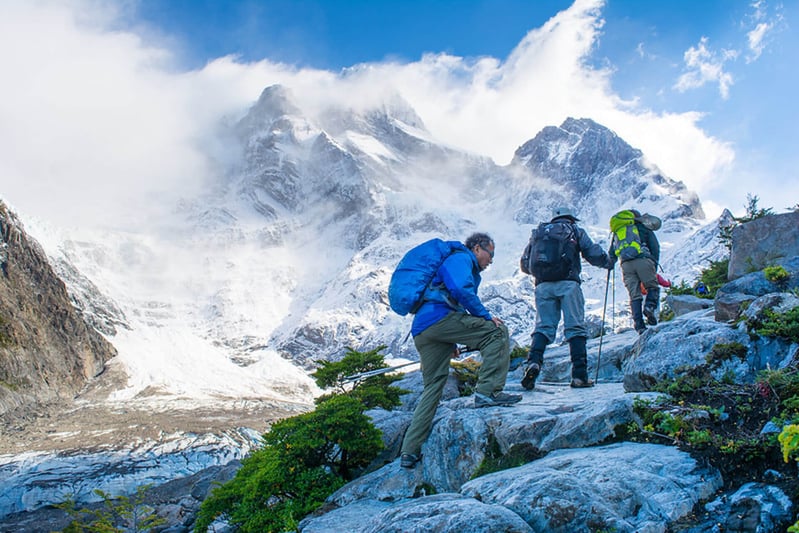 Hiking in Torres del Paine