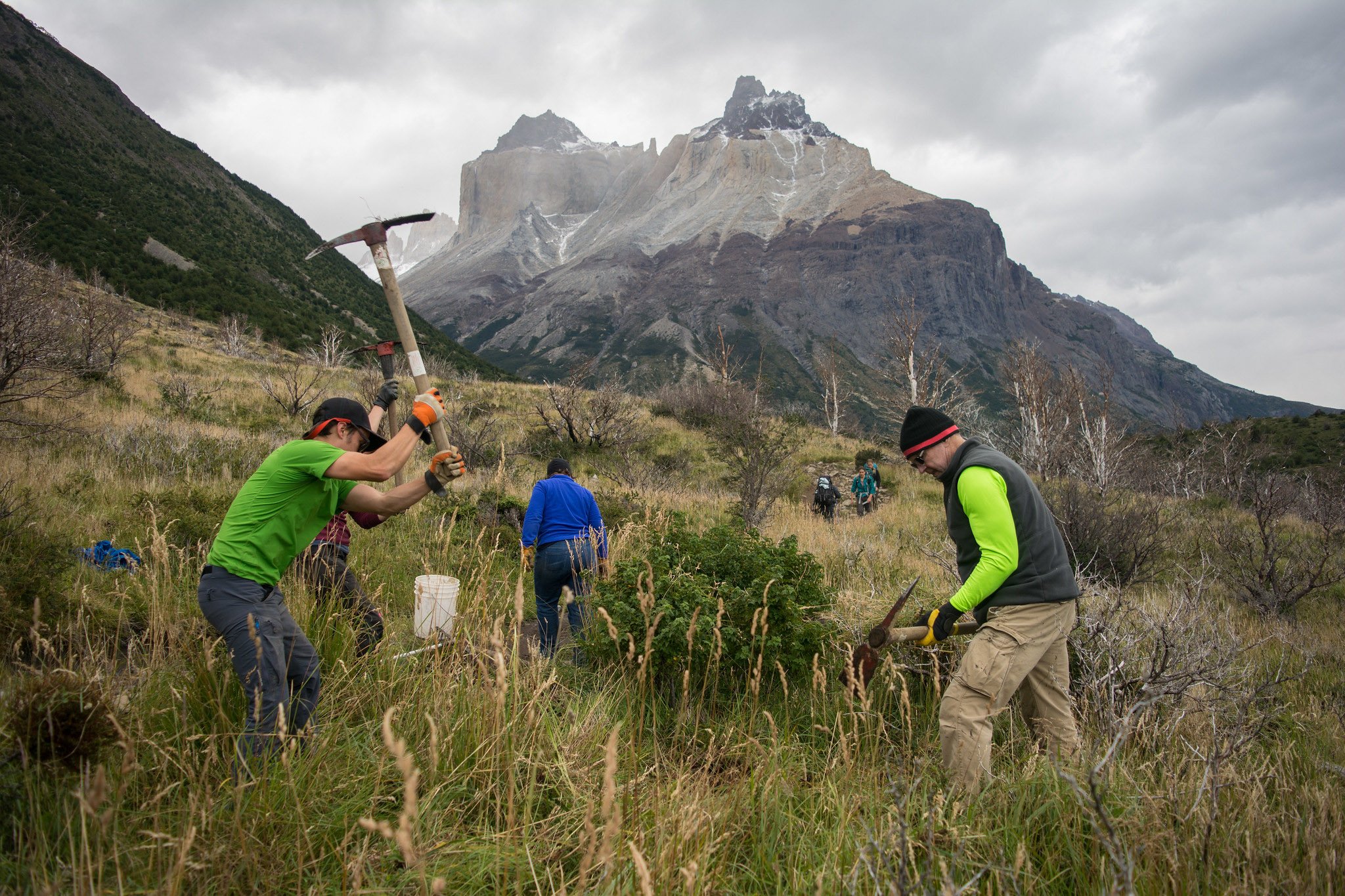 These people that work for a cause EcoCamp