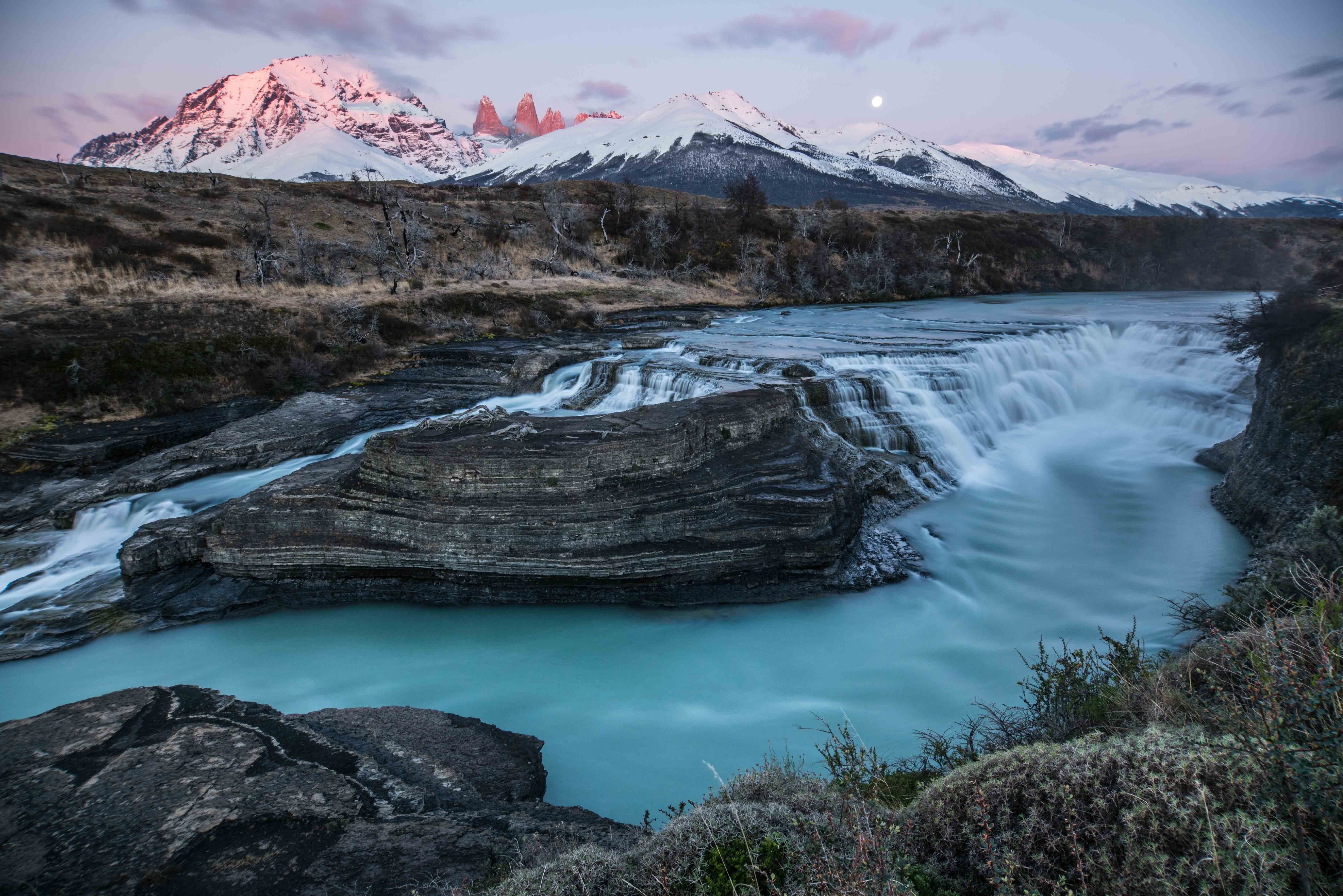 Paine Waterfall Patagonia