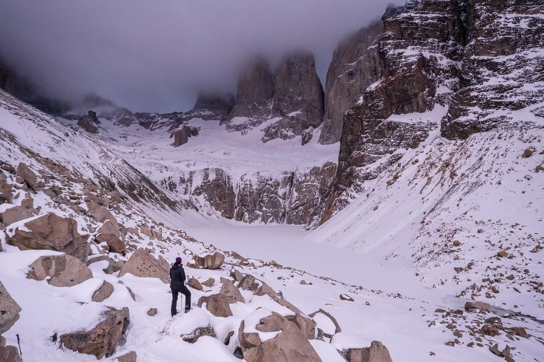 Torres del Paine in Winter