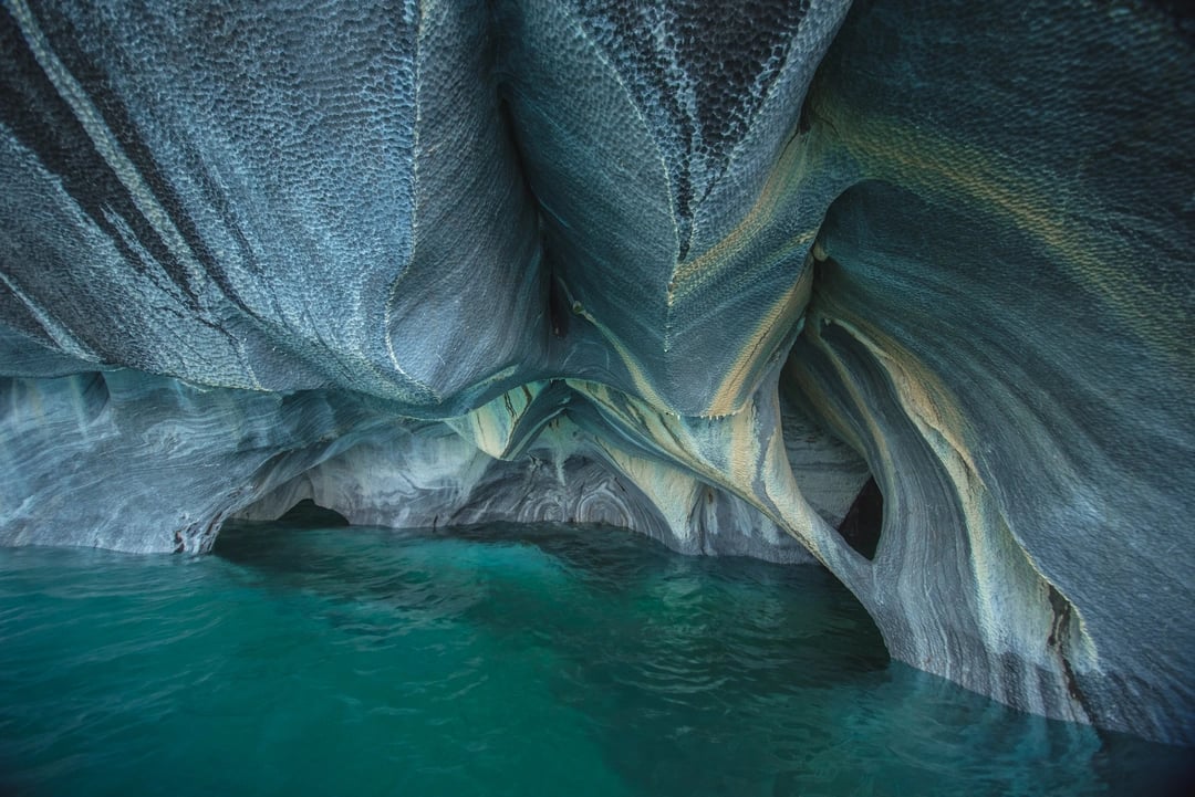 marble caves in chilean patagonia