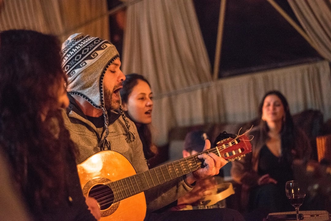 Domos comunitarios en EcoCamp