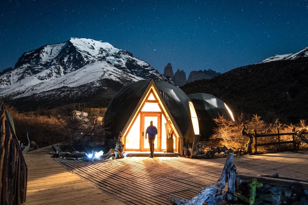 Welcome Dome by Night