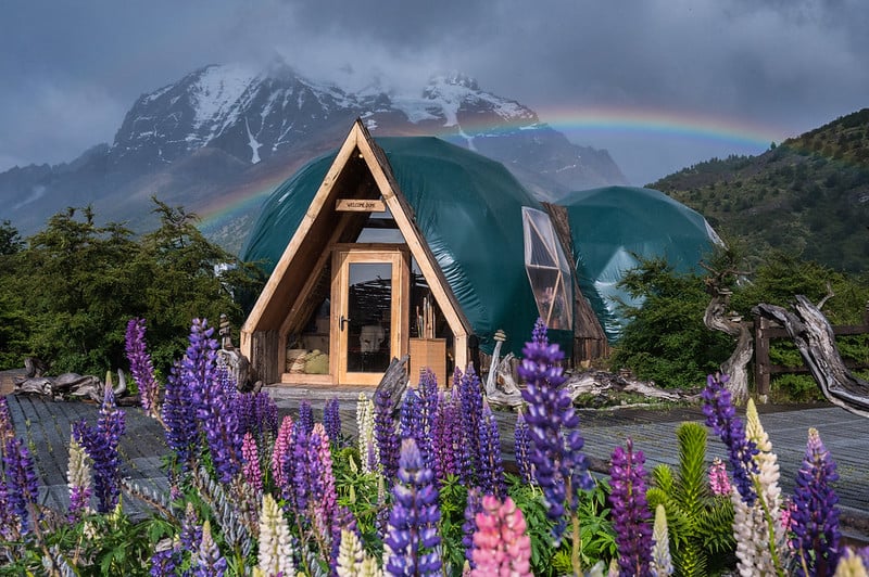 Welcome Domes at EcoCamp