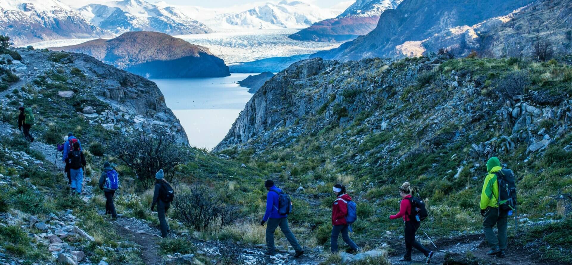 Grey Trail Torres del Paine W trek