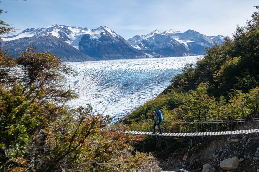 Torres del Paine Circuit_O Trek_hanging bridge 2