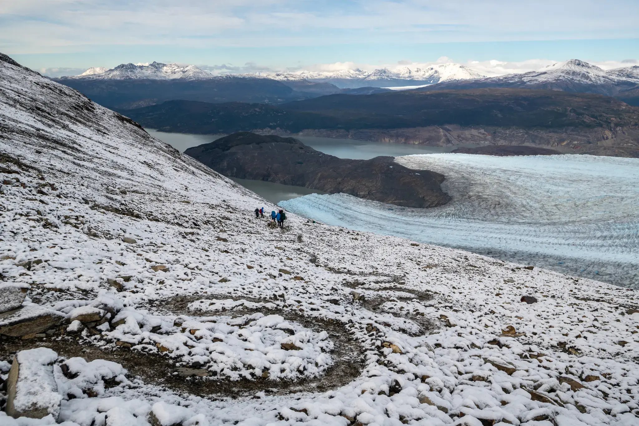 Torres del Paine Circuit_O Trek_hike grey glacier