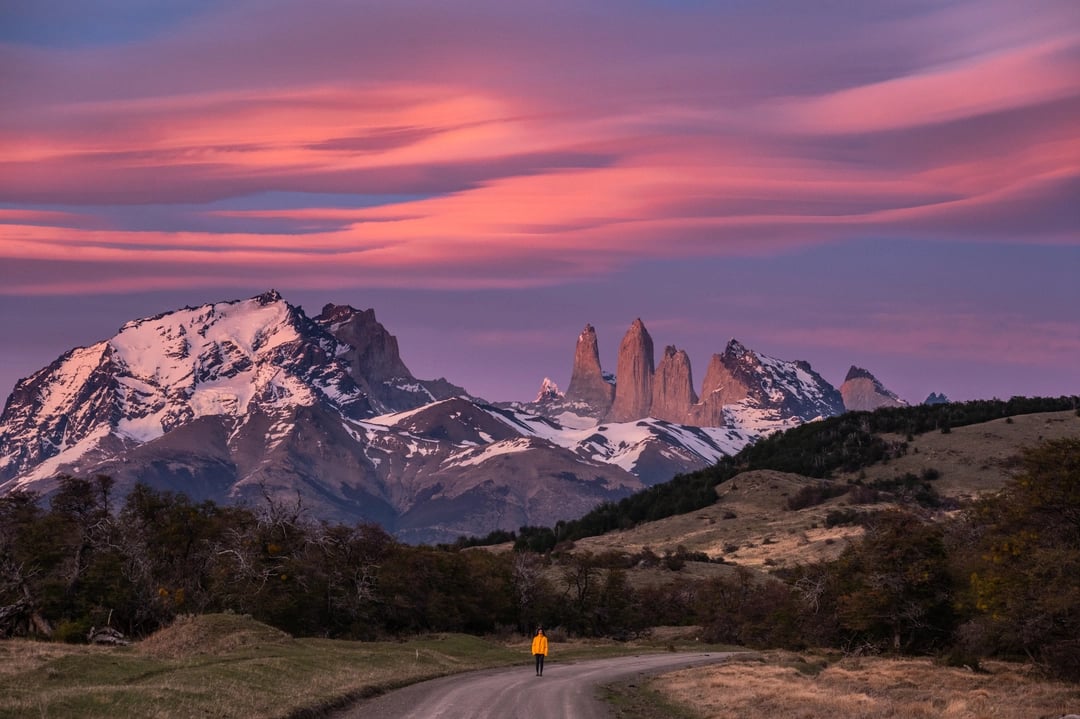Clouds in Spring Patagonic