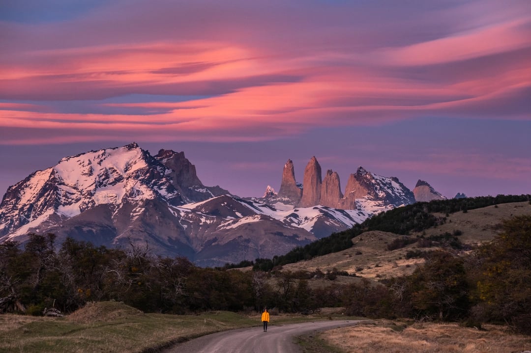 Clouds in Spring Patagonic