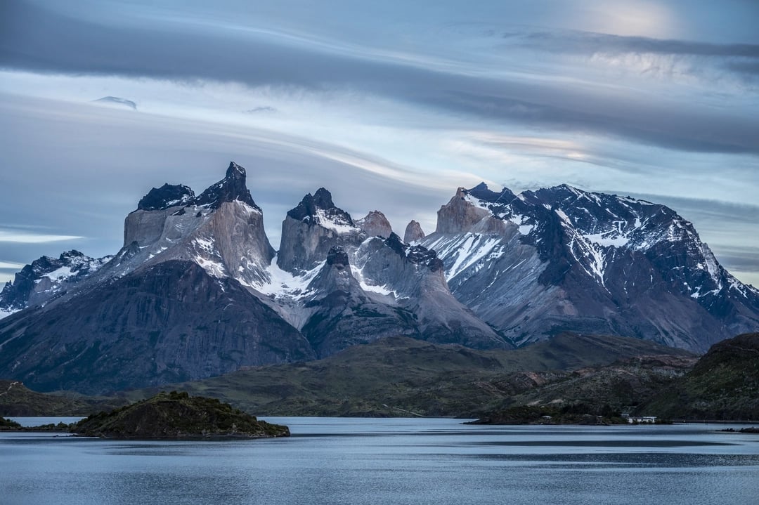 Lago Pehoe en Torres del Paine