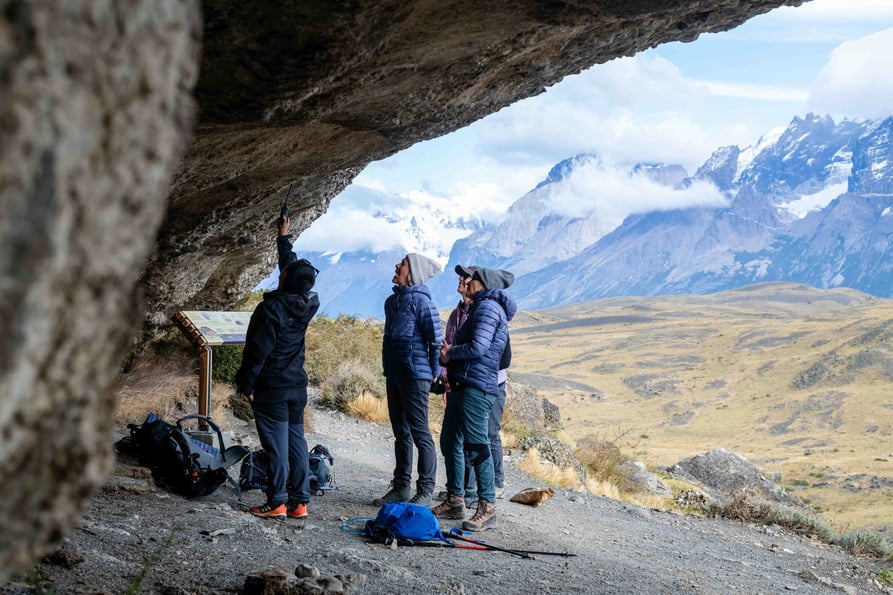 Aonikenk trail or Porteria- porteria in Torres del Paine