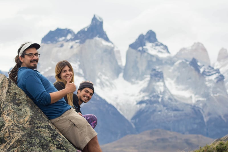 Torres del Paine Hiking Cuernos 