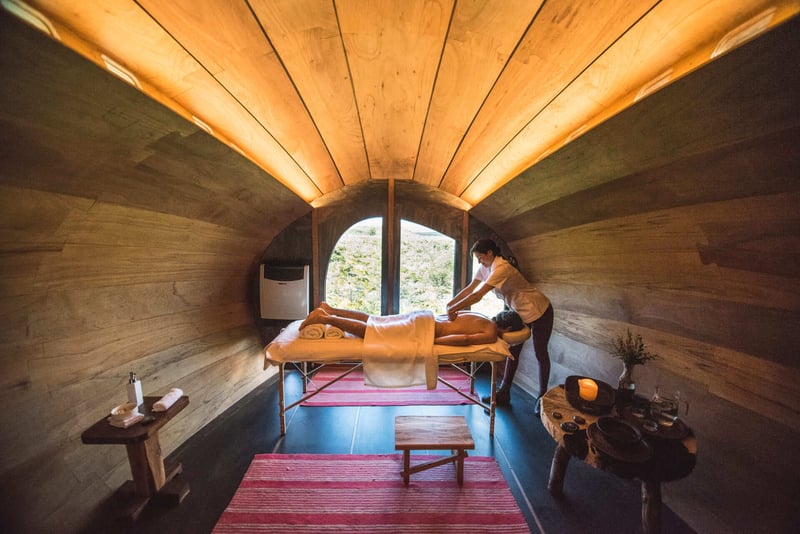 EcoCamp Massage Room