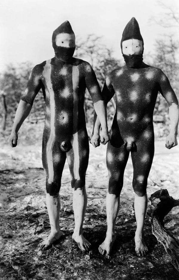 Selknam tribes of tierra del fuego
