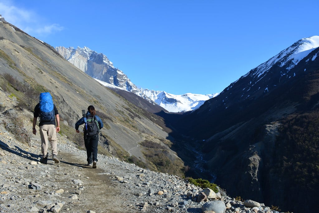 Patagonia hiking