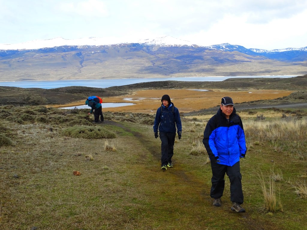 Cory & Alex are trekking in Patagonia