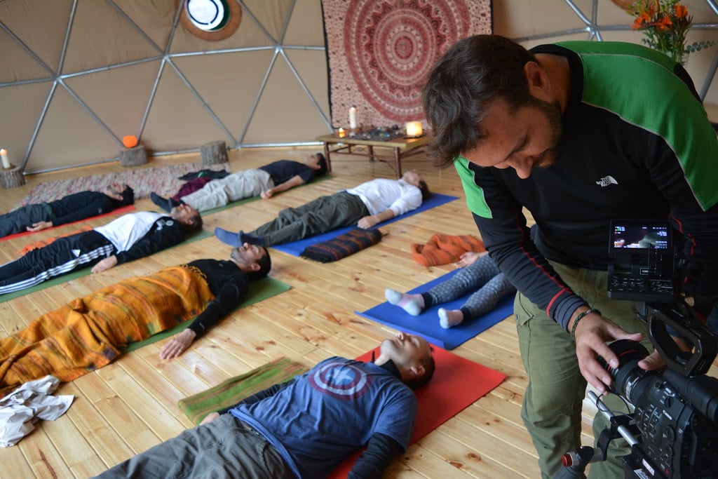 Yoga in Torres del Paine