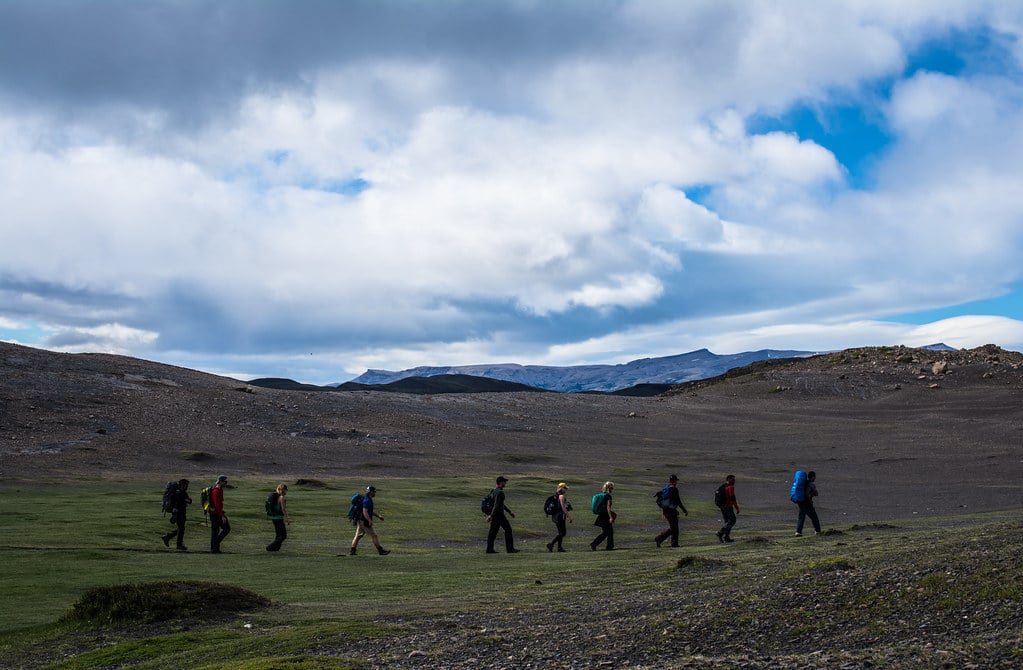 Walking on the moon on Day 2 Patagonia