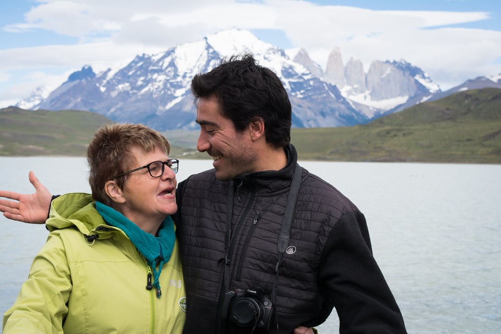 Diego Cox our Safari Guide keep smiling Patagonia
