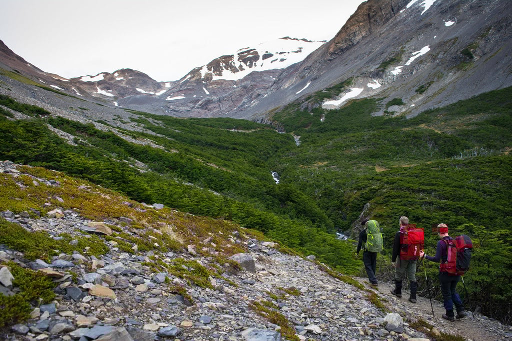 Entering the valley in Paagonia