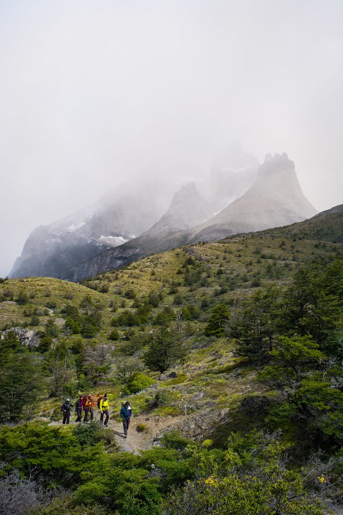 Leaving Los Cuernos Refuge