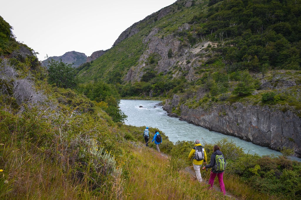 Hiking through the beautiful Pingo Valley...