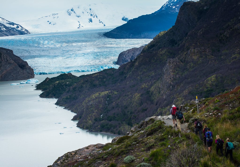 Facing Grey Glacier Patagonia