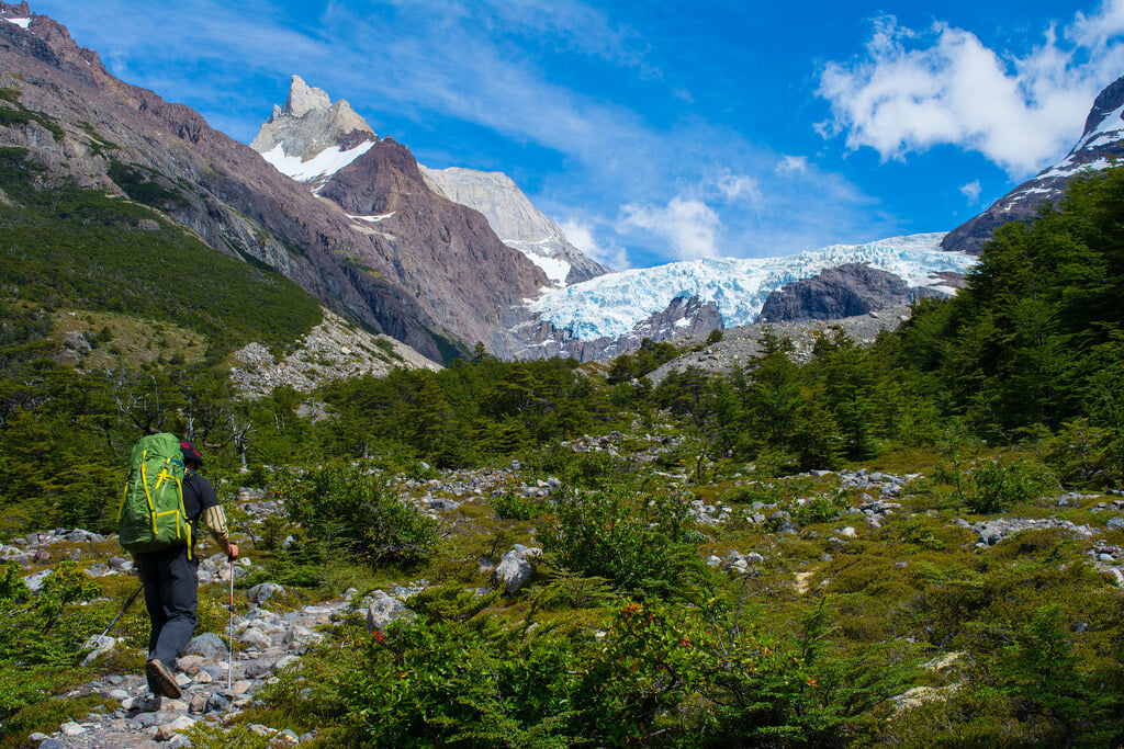 Los Perros glacier Torres del Paine