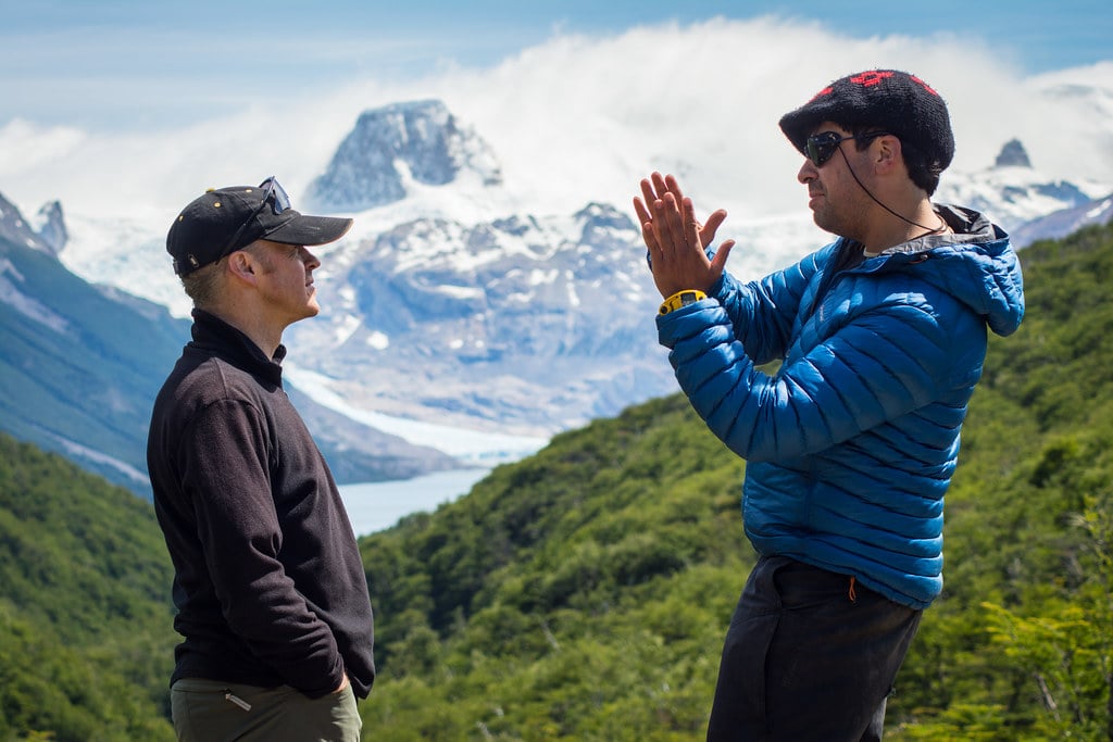 We had an unobstructed view of the Perros forest and the Dickson glacier.