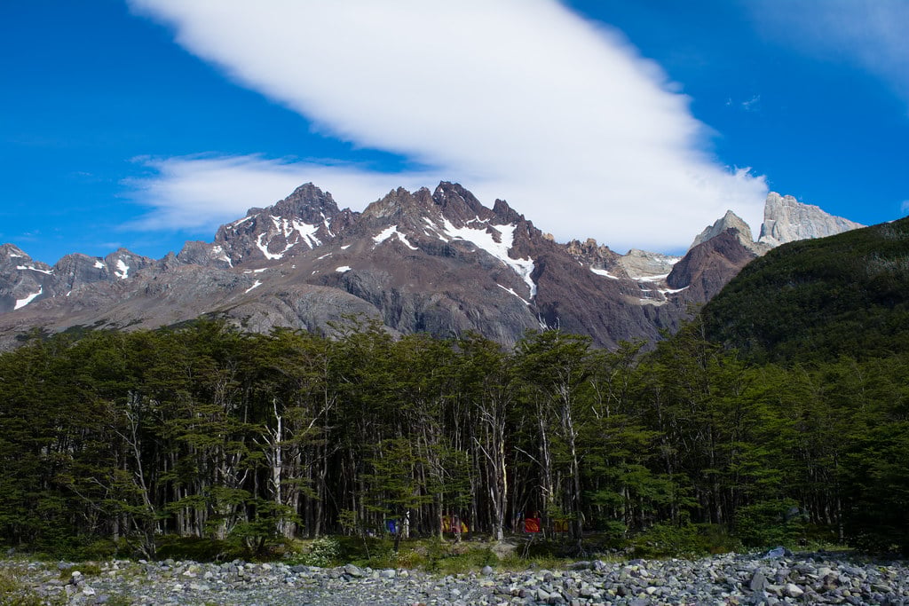 Perros campsite Torres del Paine