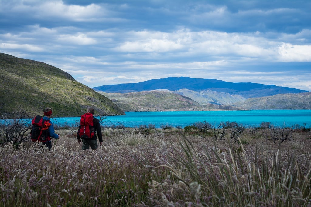 Reaching the pristine blueness of Pehoe Lake