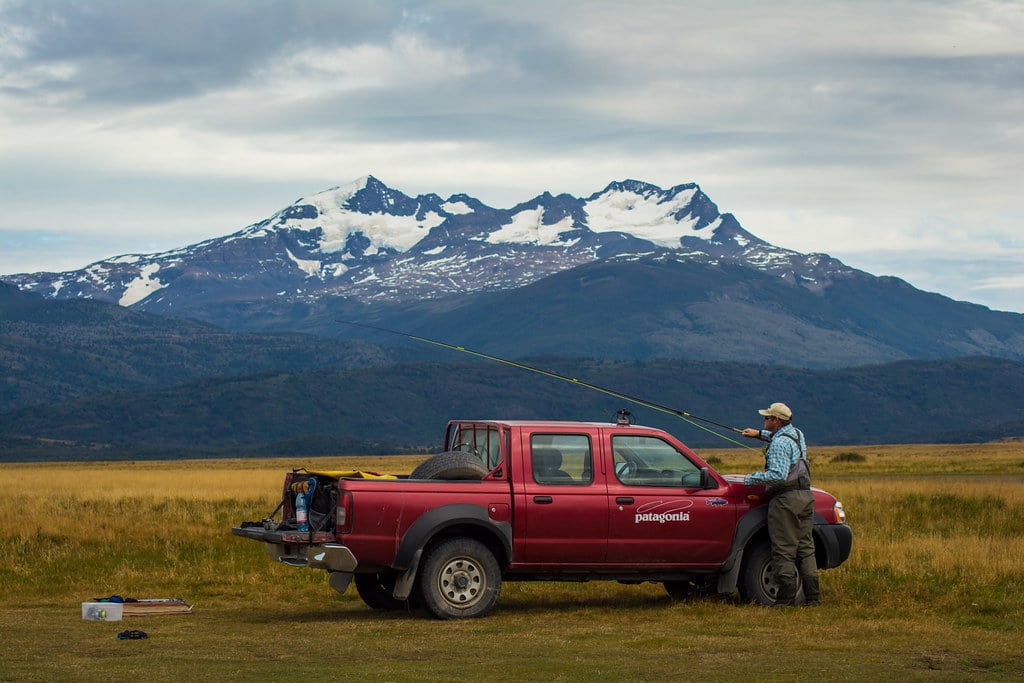 Our guide Martin and his love for the good gear Patagonia