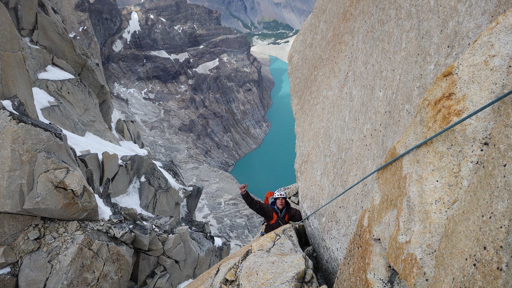Climbing Torres del Paine
