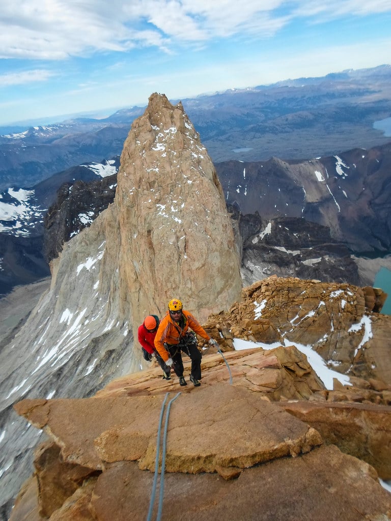 Climbing Torres del Paine