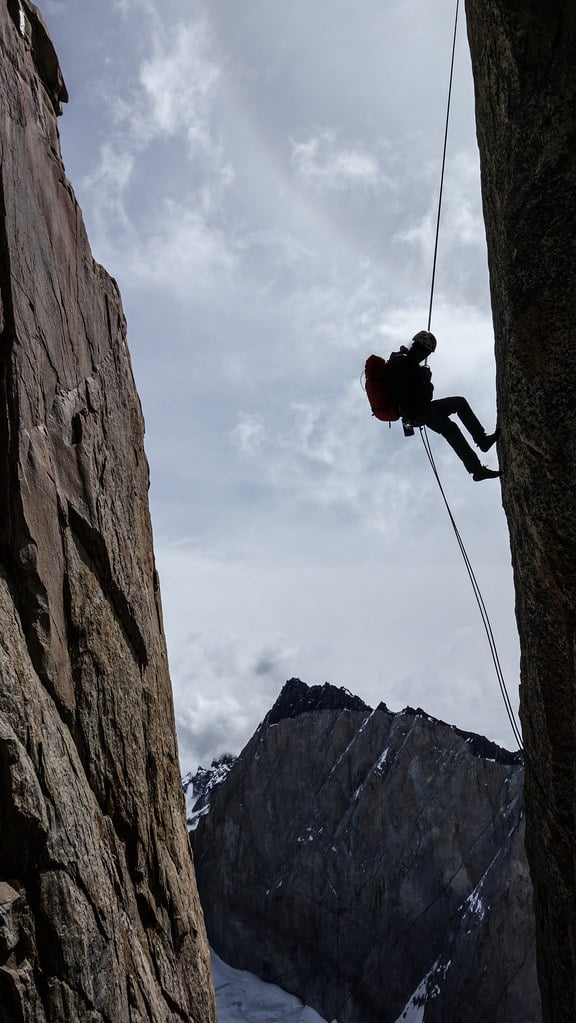 Climbing Torres del Paine