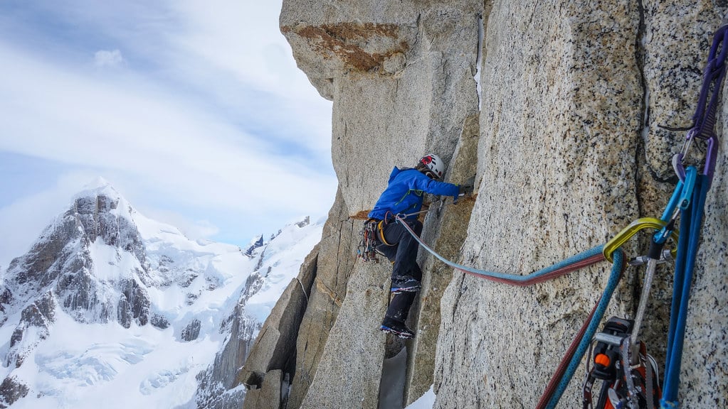 Climbing Cerro Torre in Argentina's Los Glaciares National Park