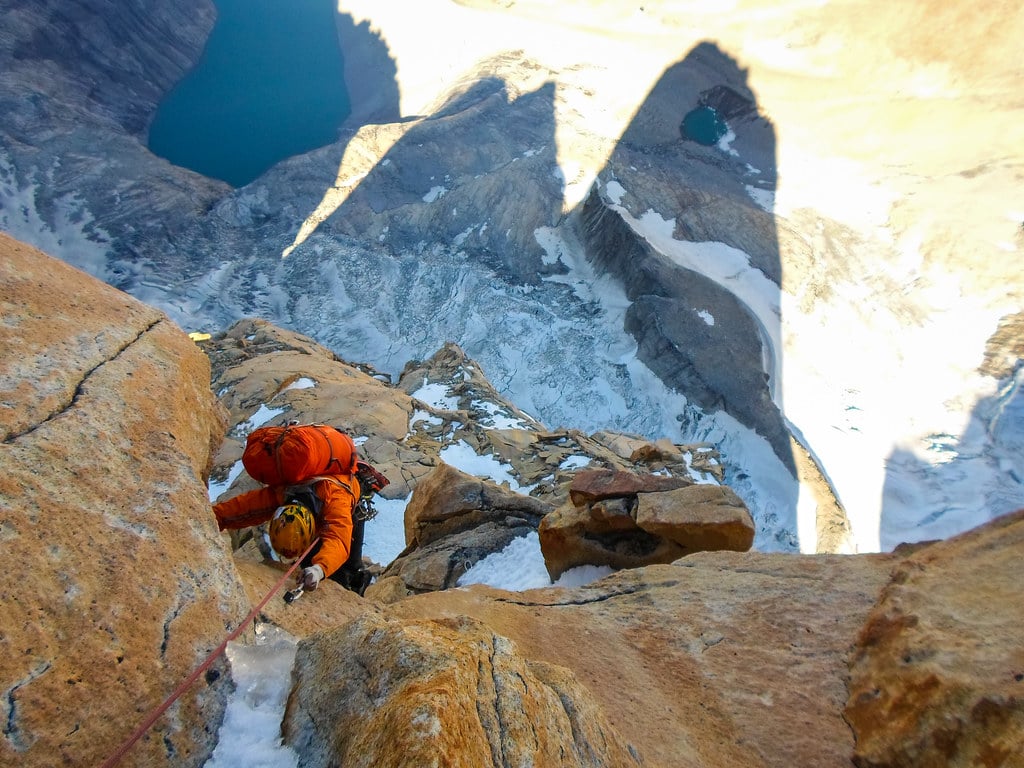 Climbing Torres del Paine