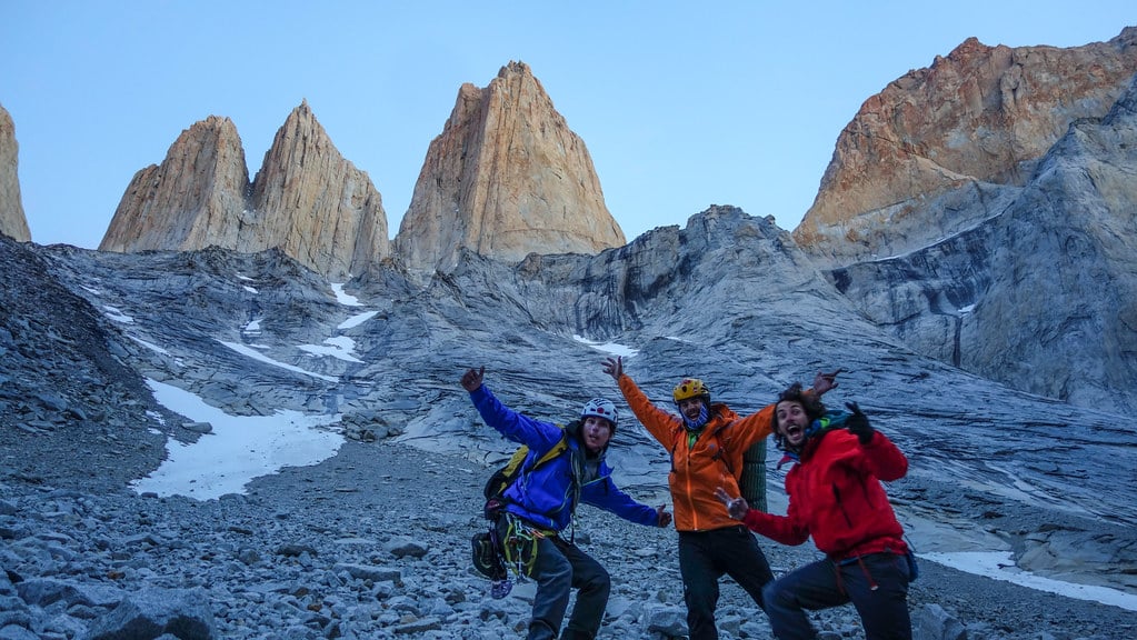 Climbing Torres del Paine