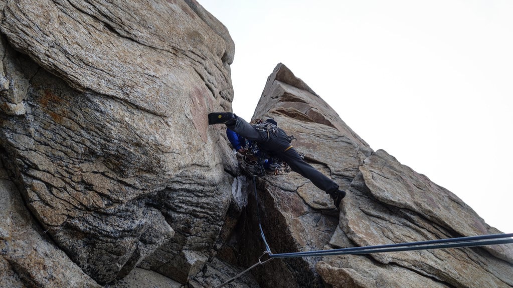 Climbing the South Tower