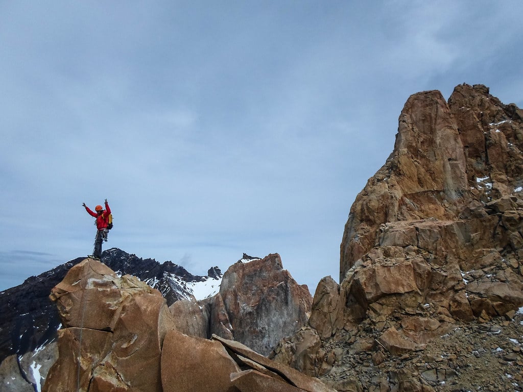 Climbing Torres del Paine