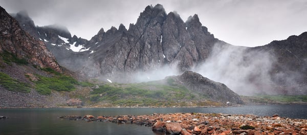 Paisaje surrealista en la Patagonia 
