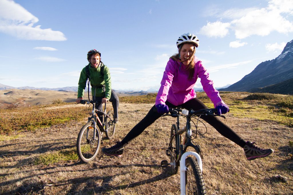 Bicycle in torres del paine