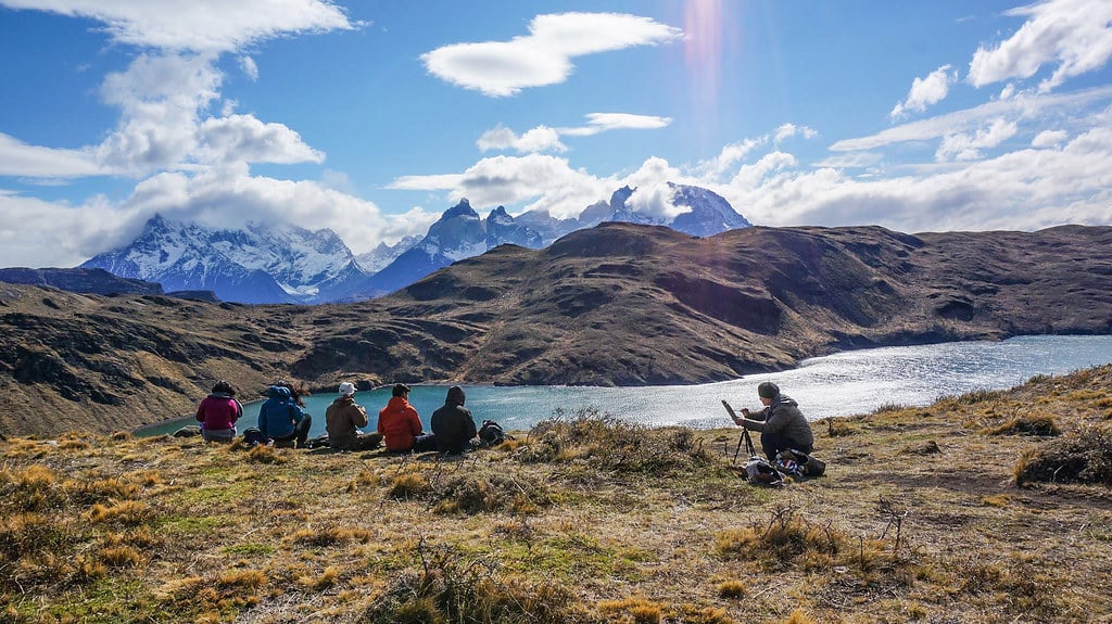 Torres del Paine Painting