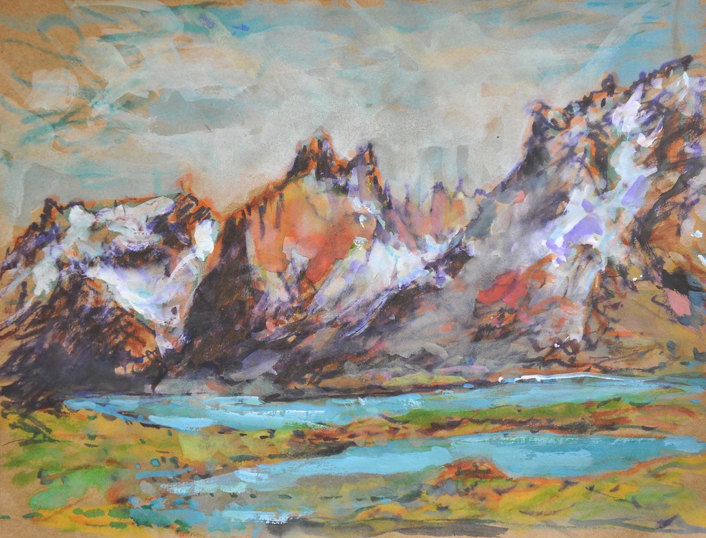 Torres de Paine Painting