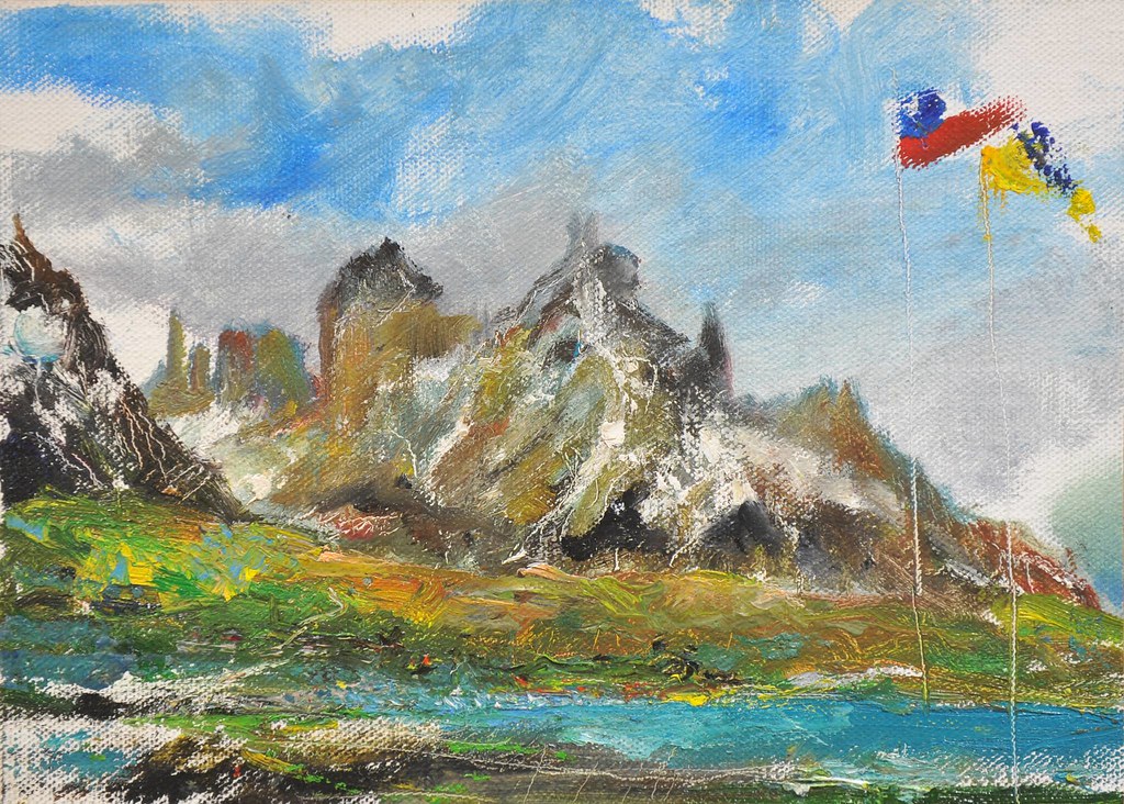 Los Cuernos Painting