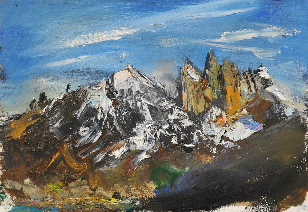 Torres del Paine Painting