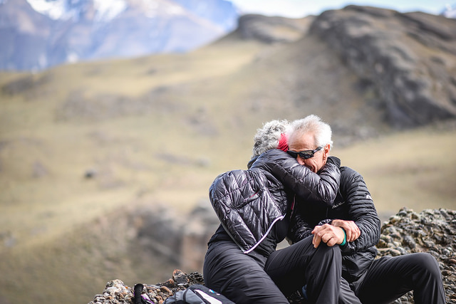 couple in Torres del Paine