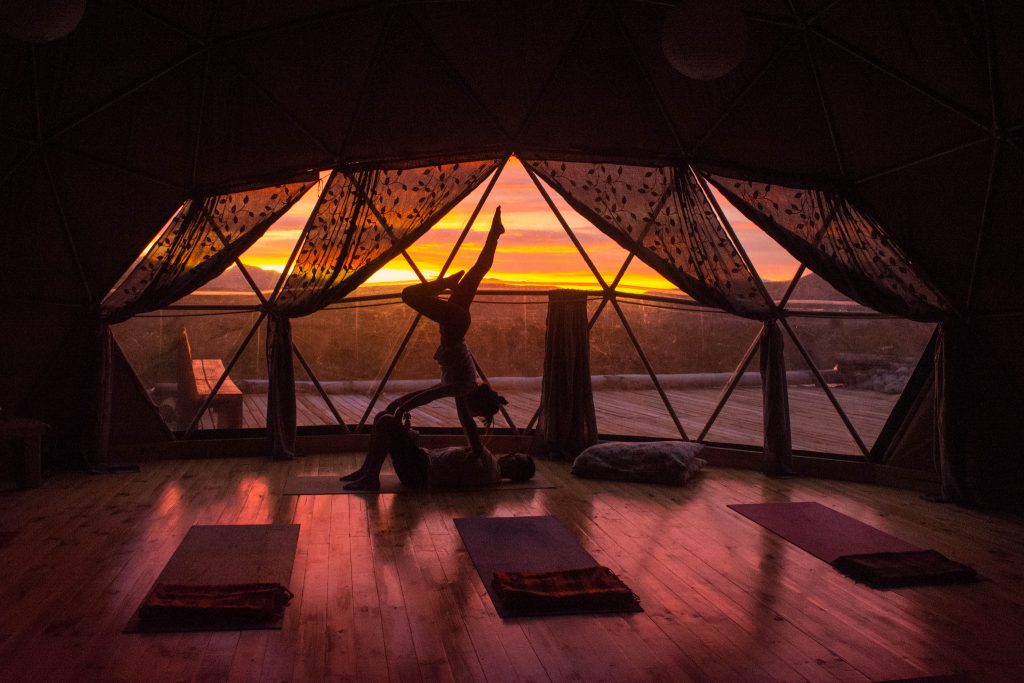 Yoga in Torres del Paine